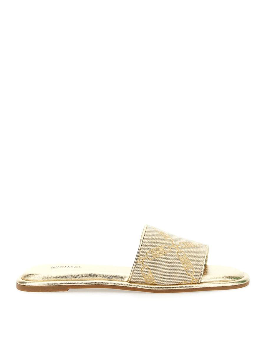 Michael Michael Kors Tongs - Blanc