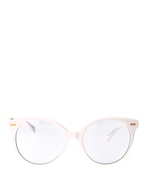 Versace Lunettes De Soleil - Blanc