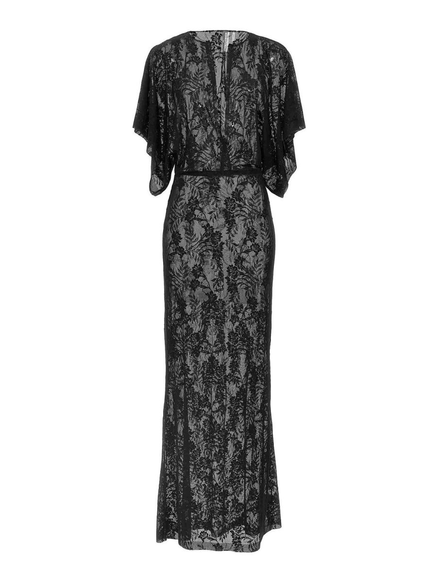 Norma Kamali Robe Au Genou - Noir