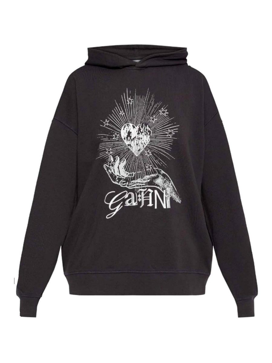 Ganni Sweat-Shirts - Noir