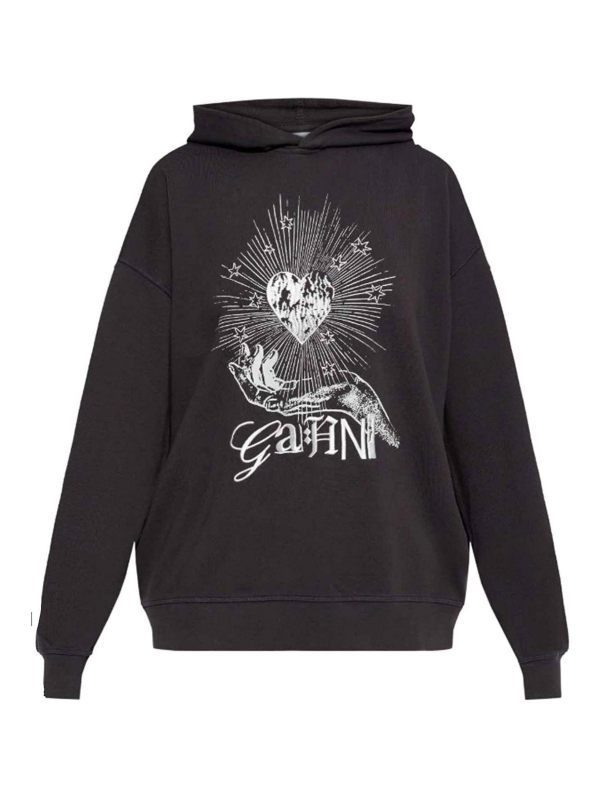 Ganni Sweat-Shirts - Noir