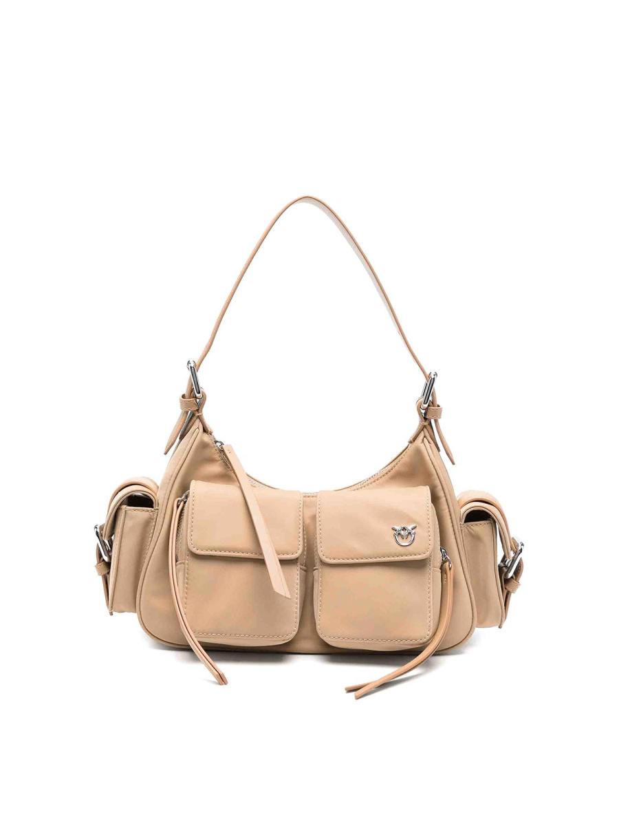 Pinko Sac Porté Épaule - Beig
