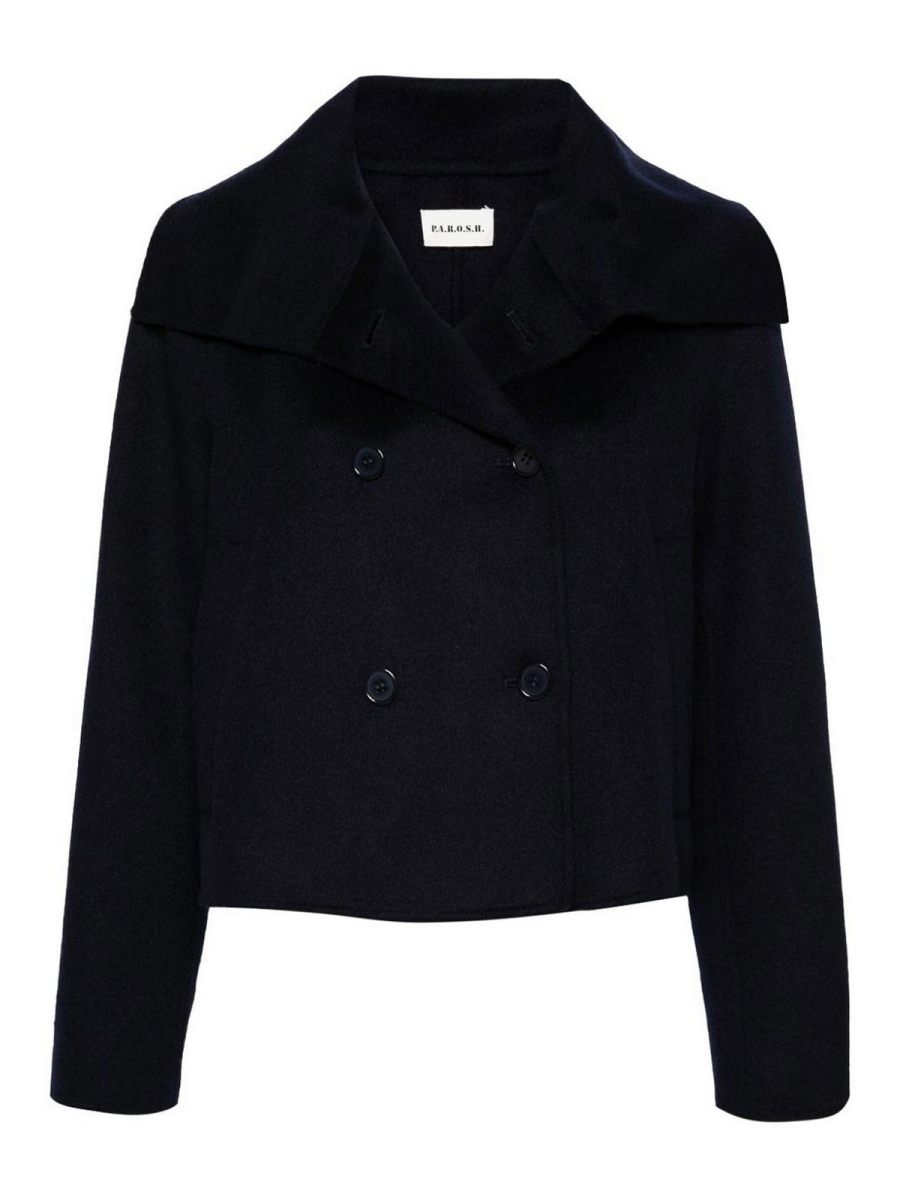 P. A.R. O.S. H. Manteau Court - Bleu
