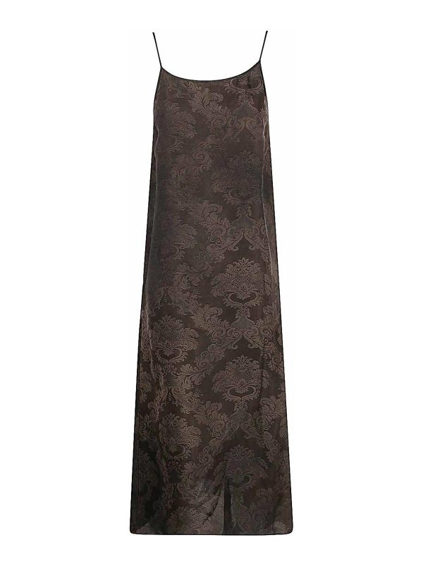 Uma Wang Robe Au Genou - Marron