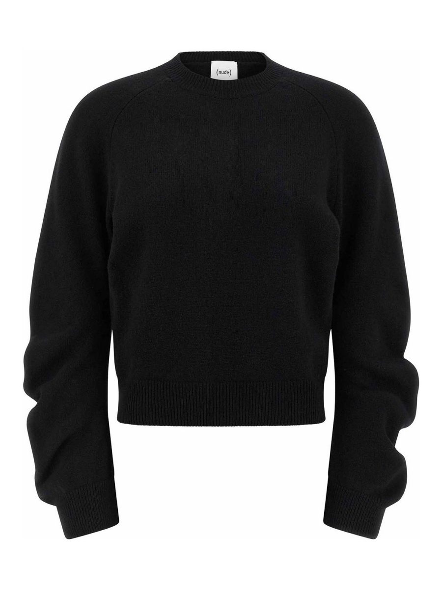 Nude Pull Col Rond - Noir