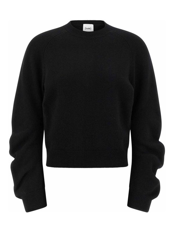 Nude Pull Col Rond - Noir