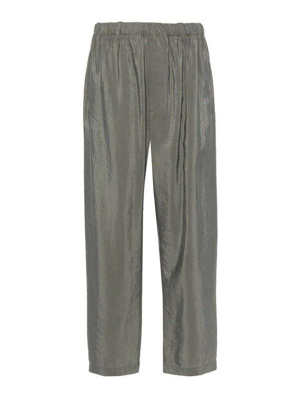 Lemaire Pantalons Décontractés - Gris