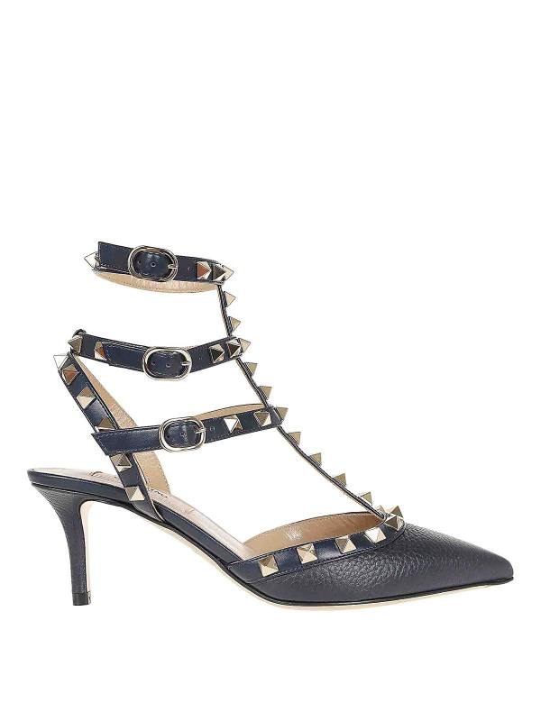 Valentino Garavani Chaussures À Talon - Bleu Foncé