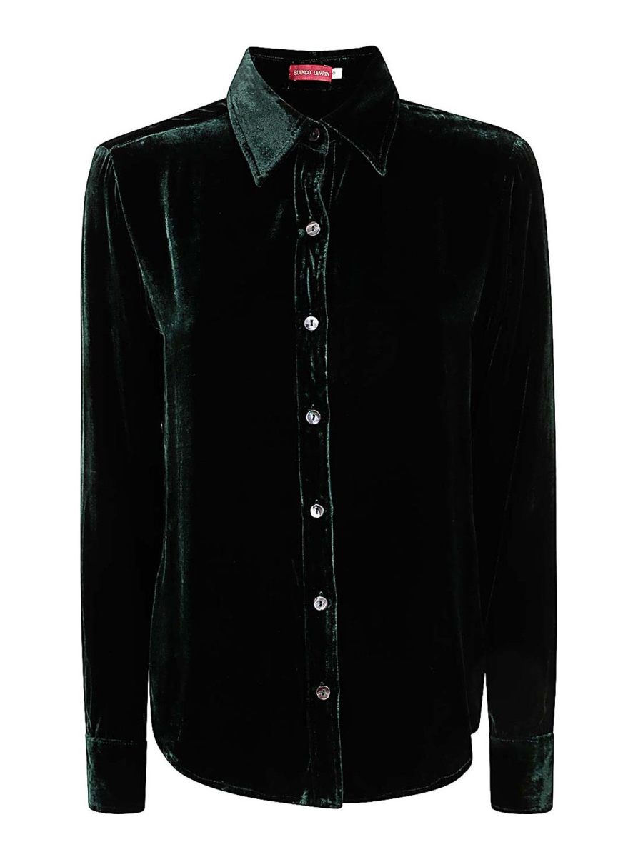 Bianco Levrin Chemise - Vert