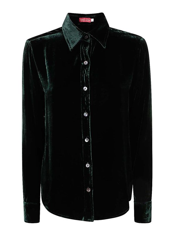 Bianco Levrin Chemise - Vert