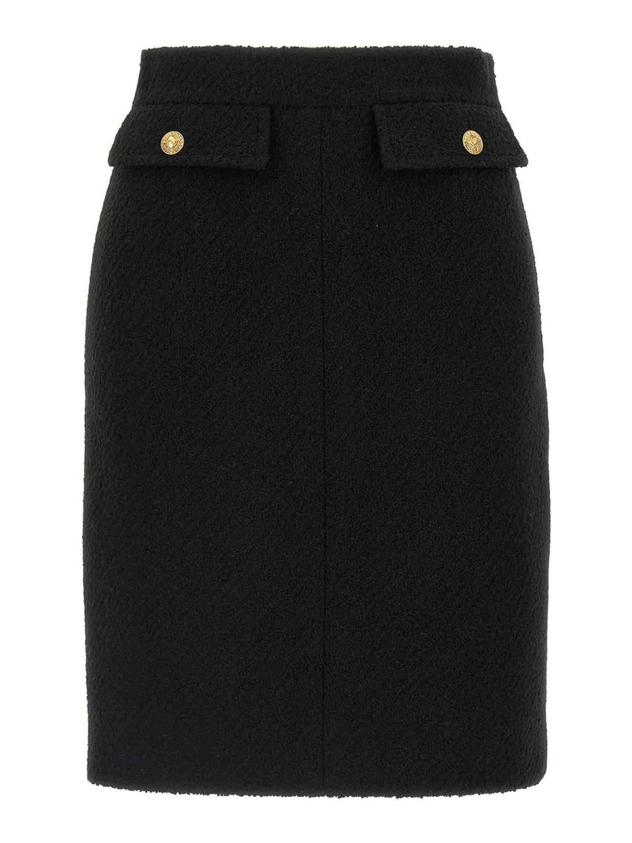 Chloe' Jupe Midi - Noir