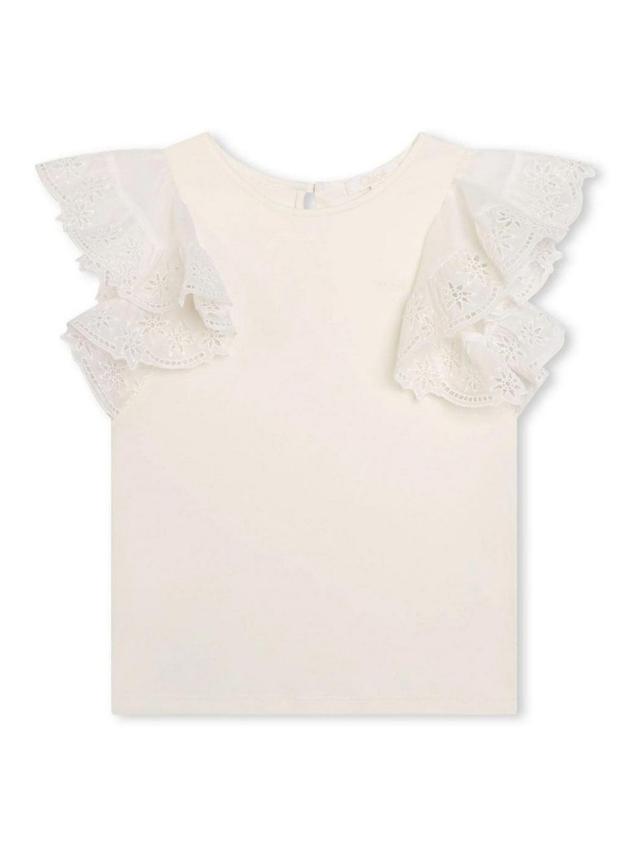 Chloe' Top - Blanc