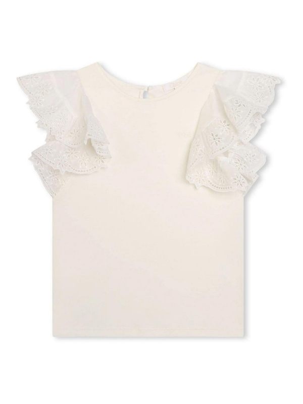 Chloe' Top - Blanc