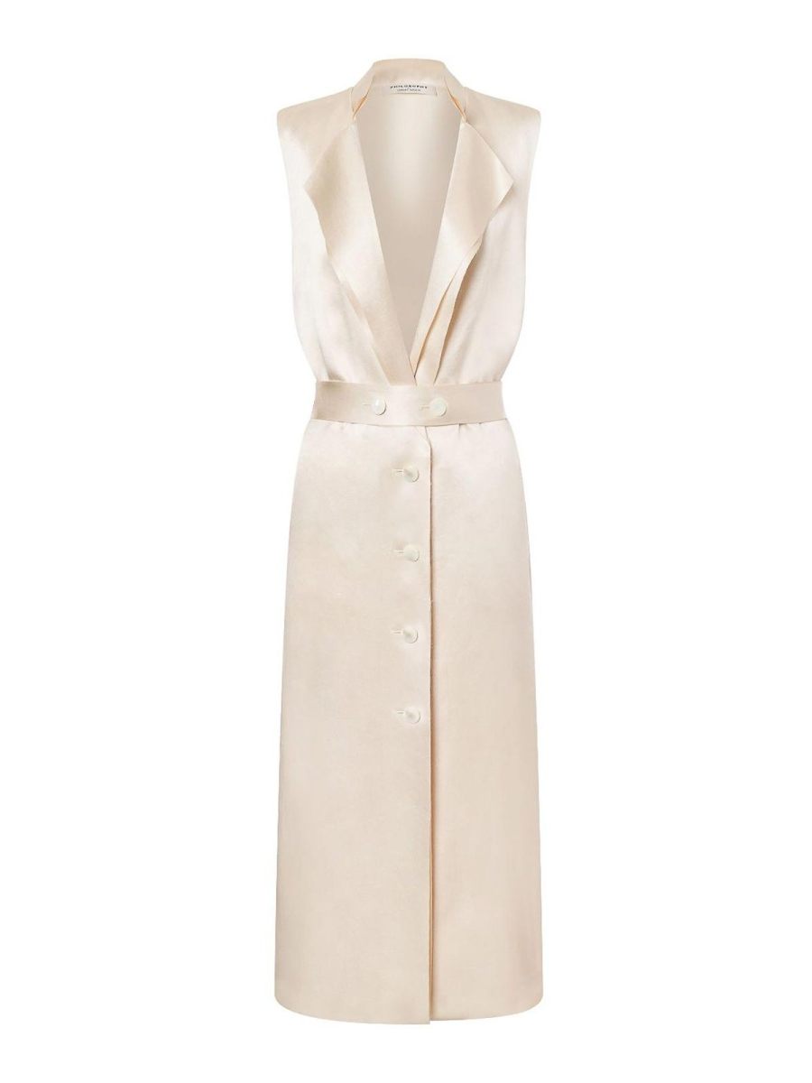 Philosophy di Lorenzo Serafini Gilet - Blanc