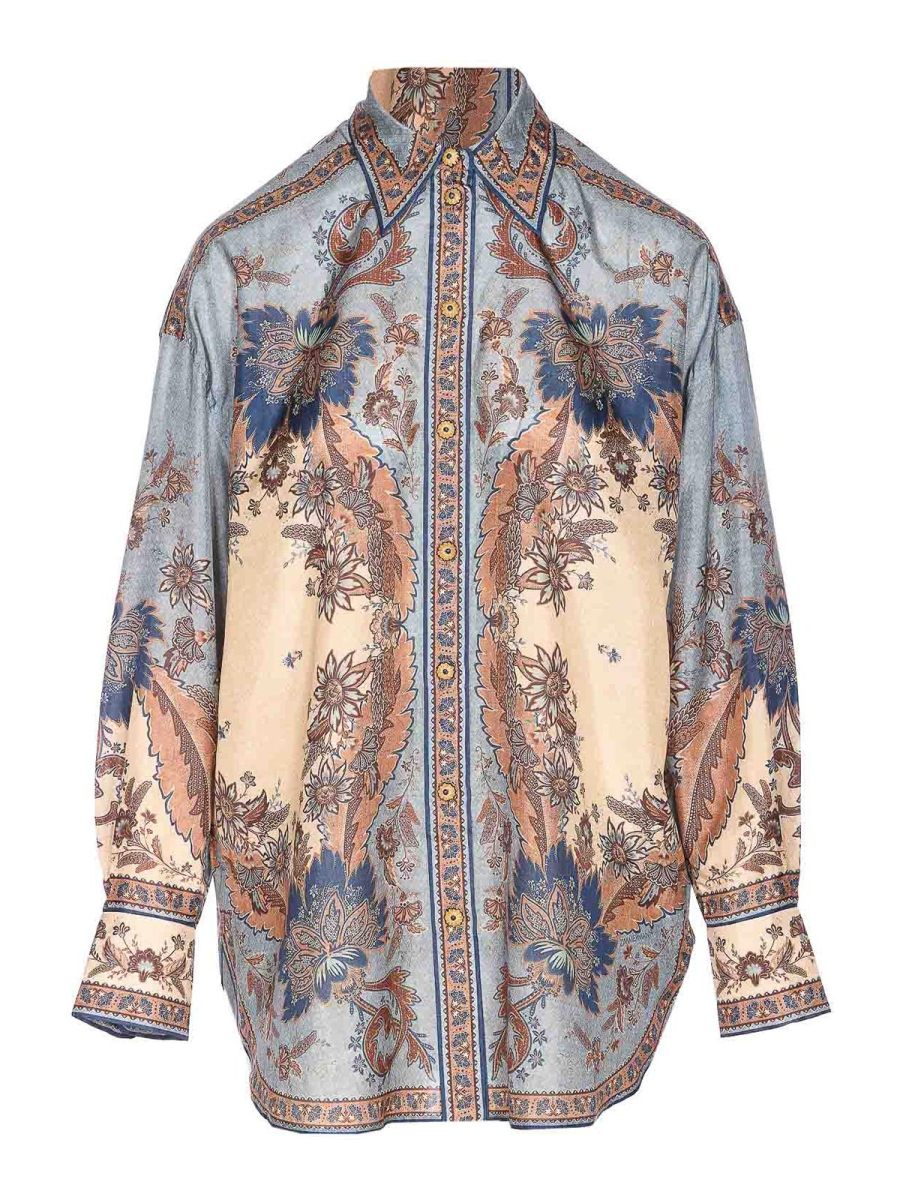 Zimmermann Chemise - Bleu