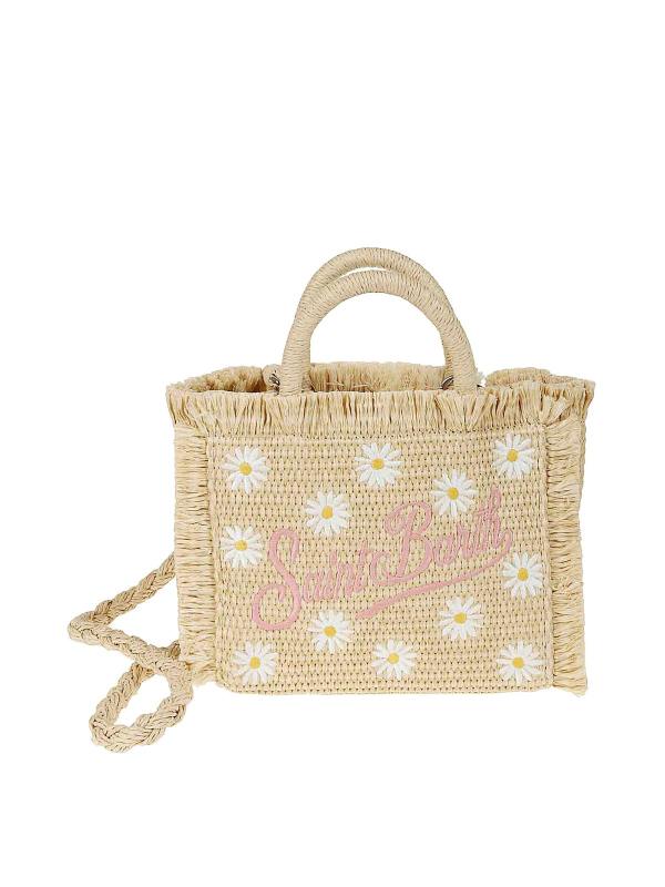 Mc2 Saint Barth Sac Bandoulière - Jaune Clair