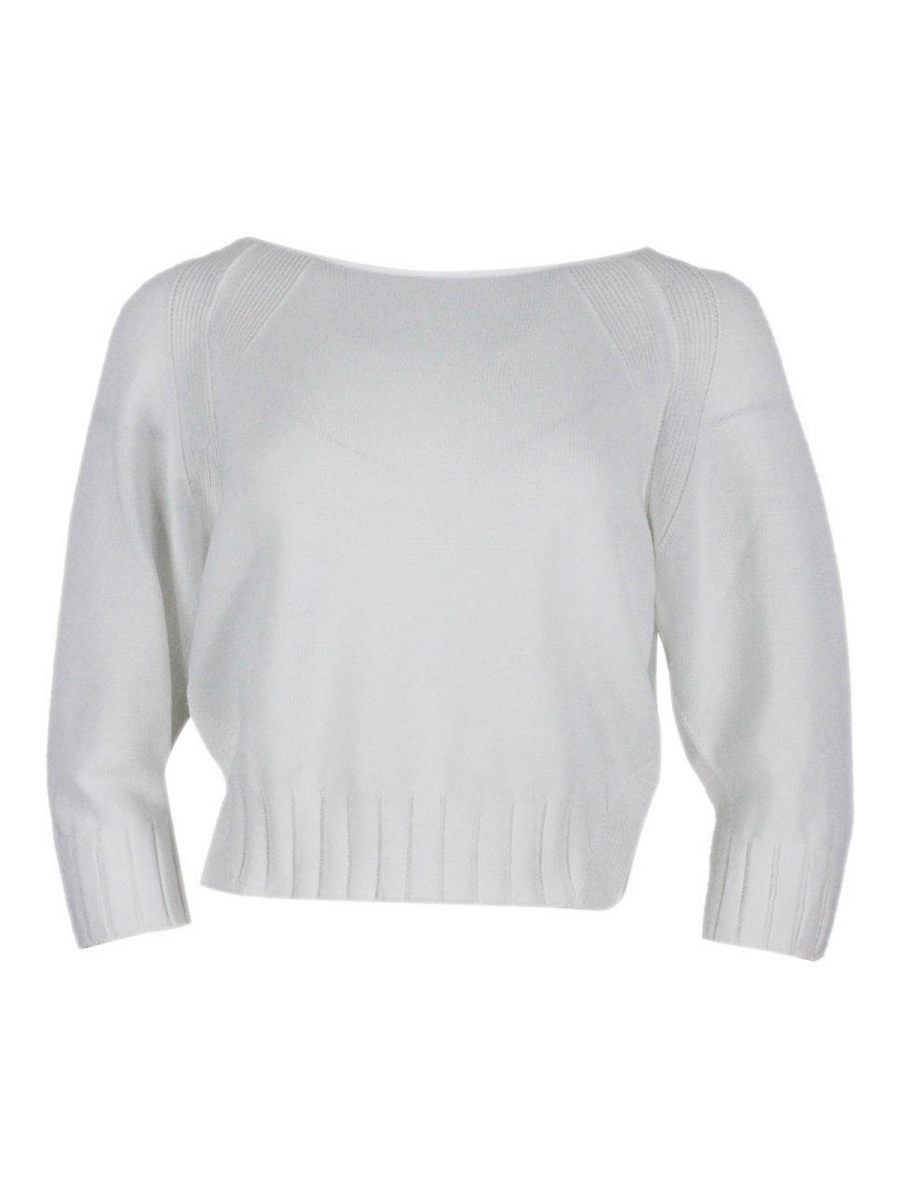 Malo Pull Col Rond - Blanc