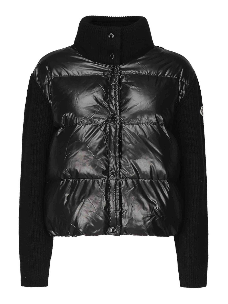 Moncler Blouson Rembourré - Noir