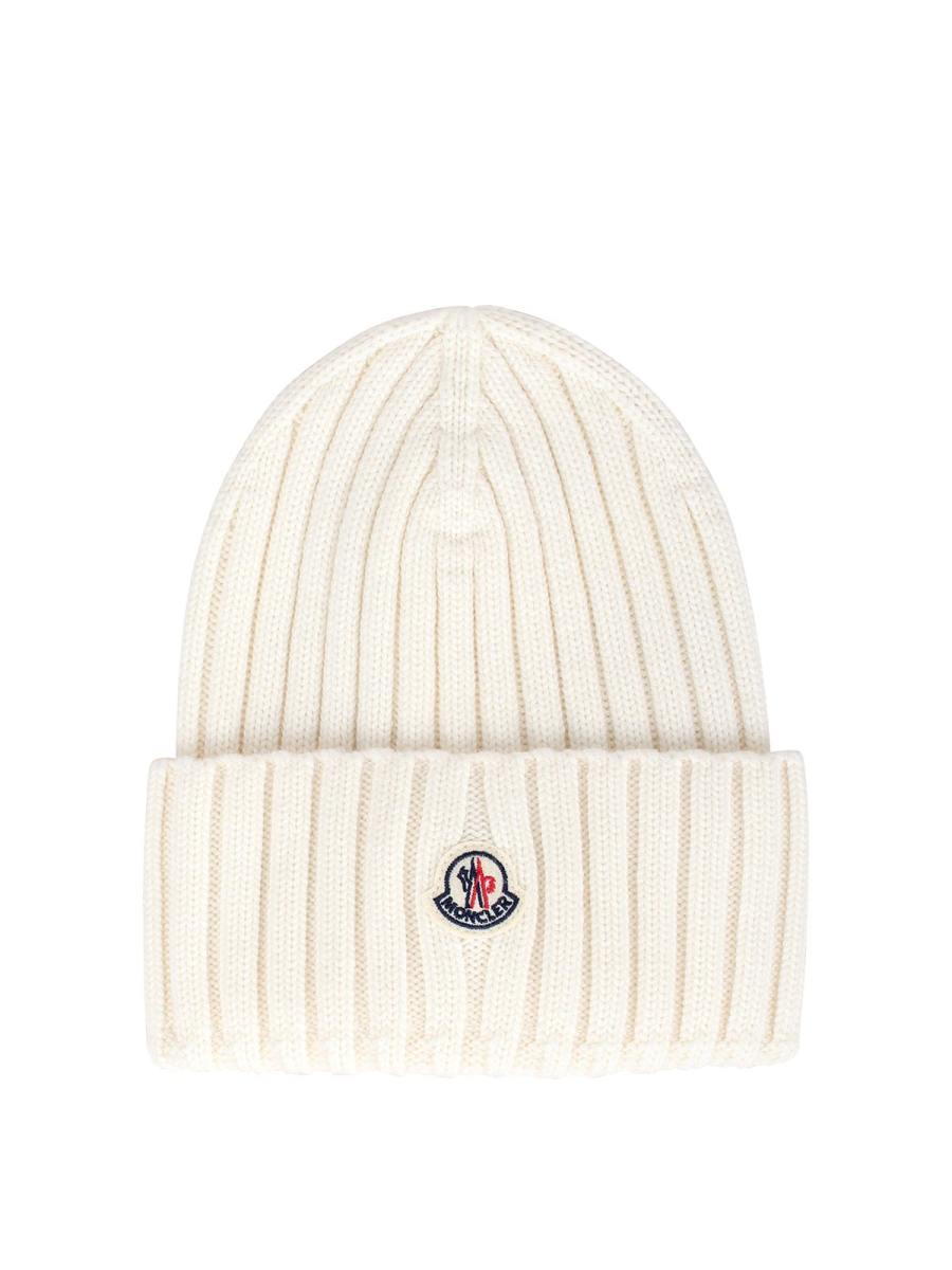 Moncler Pull Col Bateau - Blanc