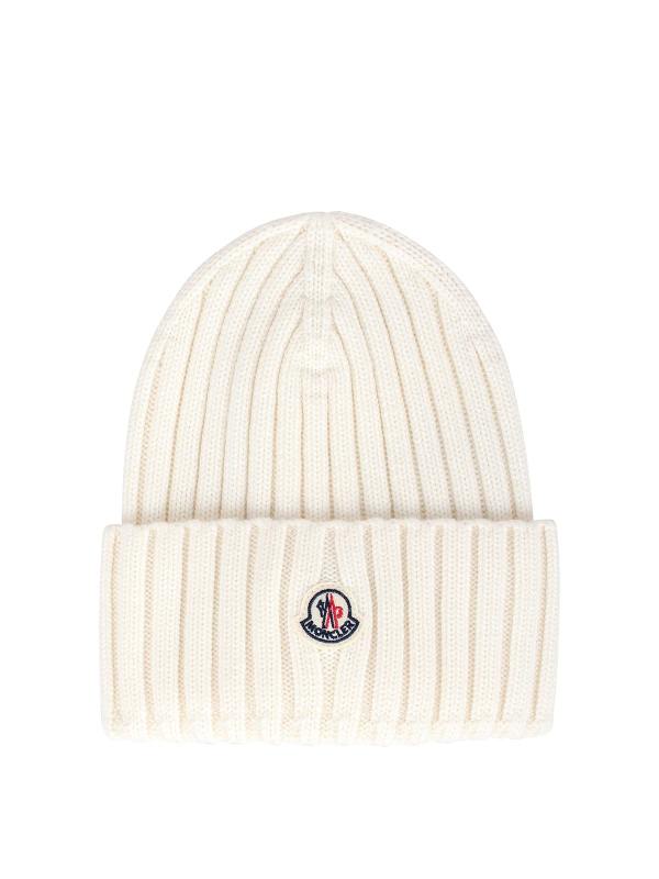 Moncler Pull Col Bateau - Blanc