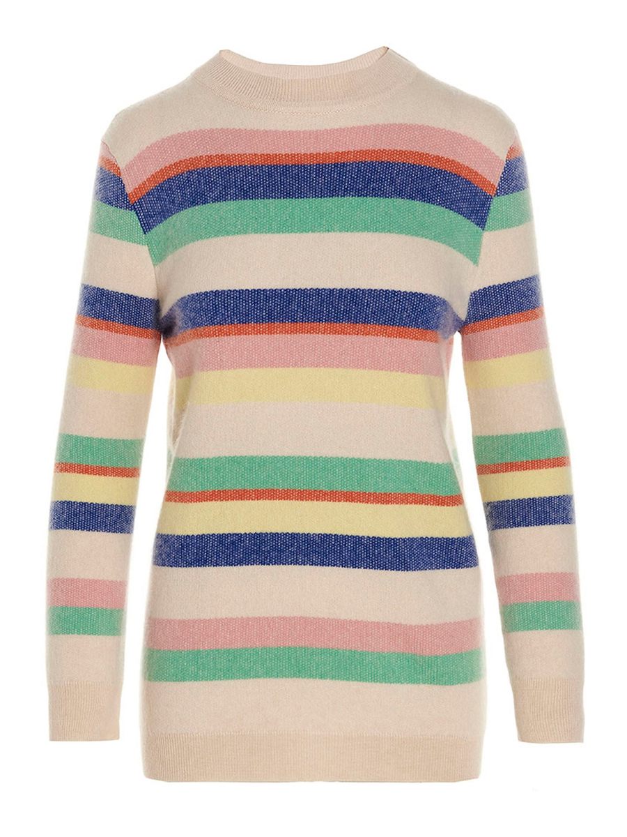 Mixik Pull Col Rond - Multicolore