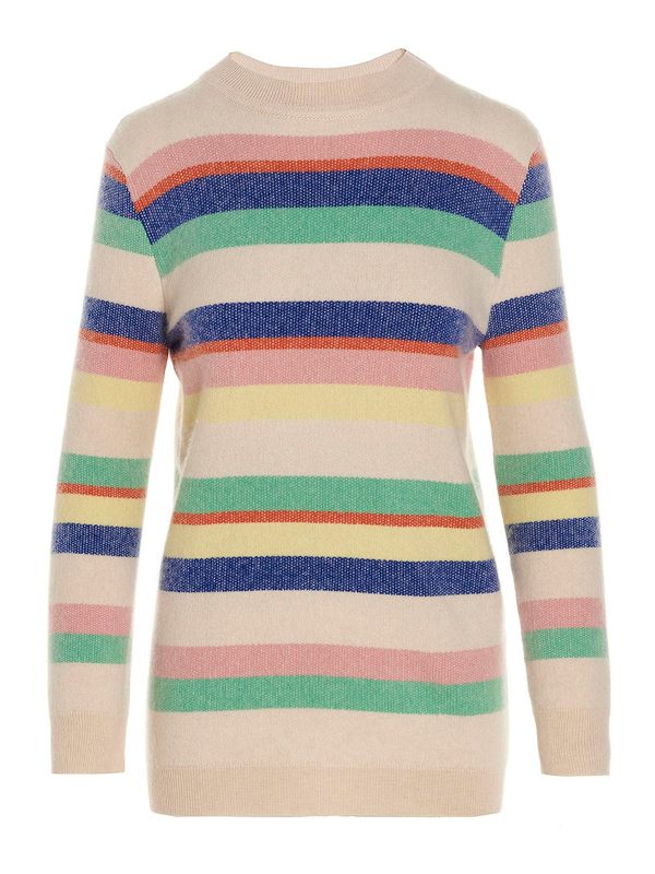 Mixik Pull Col Rond - Multicolore