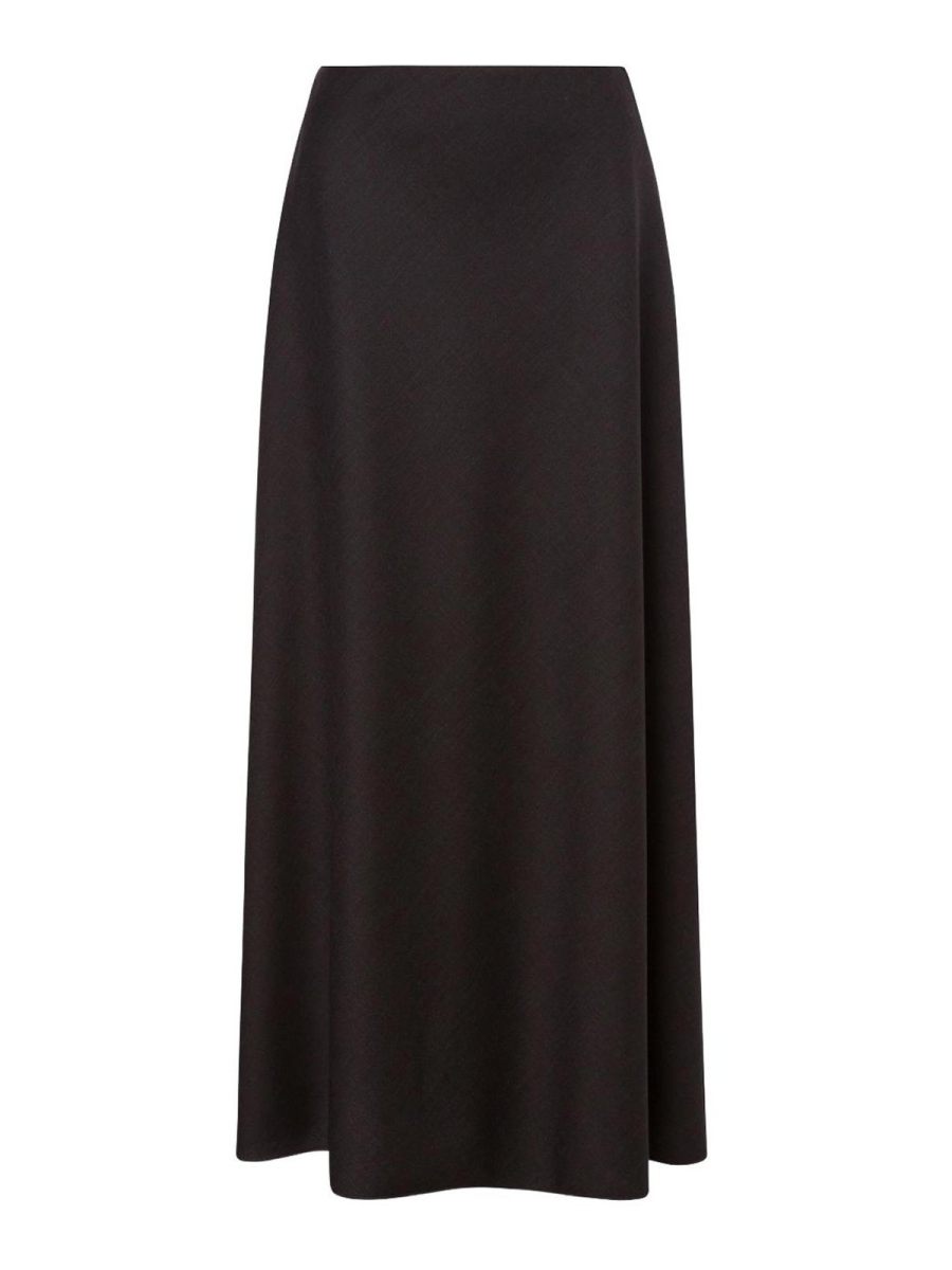 Alberta Ferretti Jupe Midi - Gris