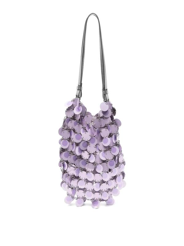 Rabanne Sac Bandoulière - Métalliqu