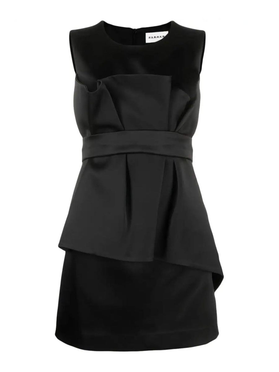 P. A.R. O.S. H. Robe Au Genou - Noir
