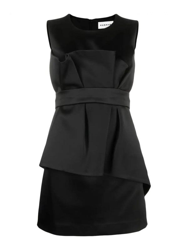 P. A.R. O.S. H. Robe Au Genou - Noir