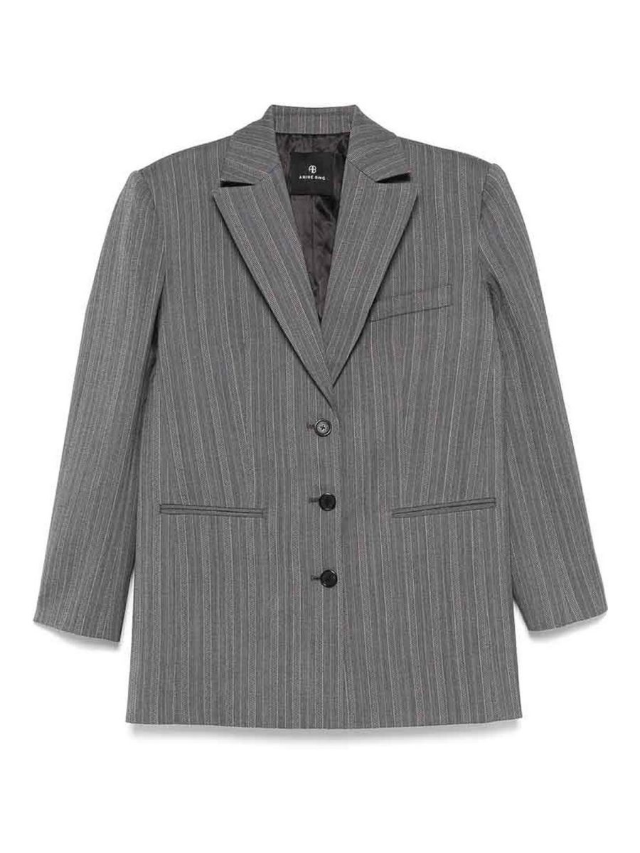 Anine Bing Veste Casual - Gris Foncé