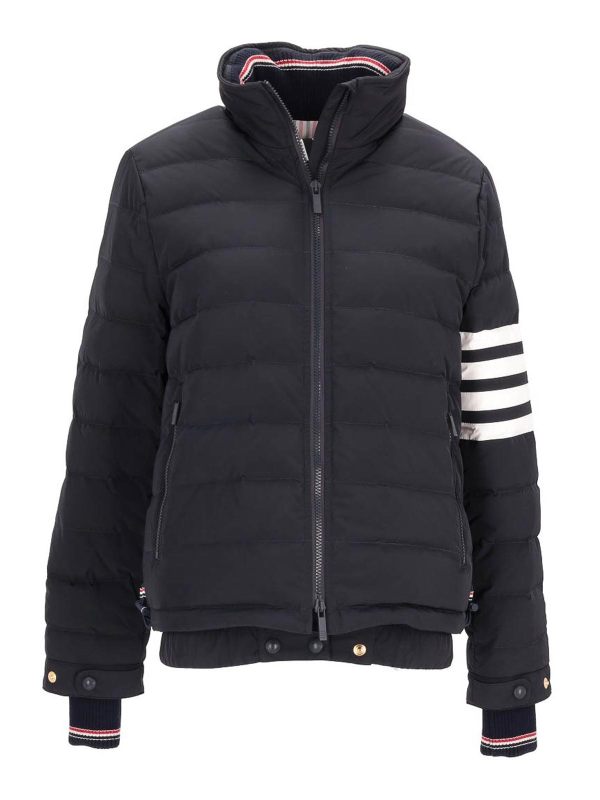 Thom Browne Veste Casual - Bleu Foncé