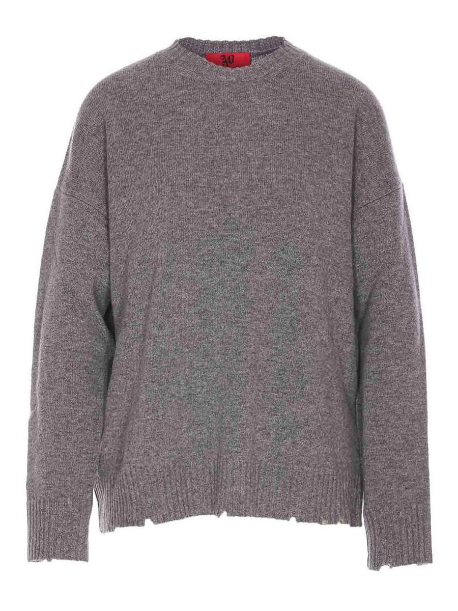 Aniye By Pull Col Rond - Gris