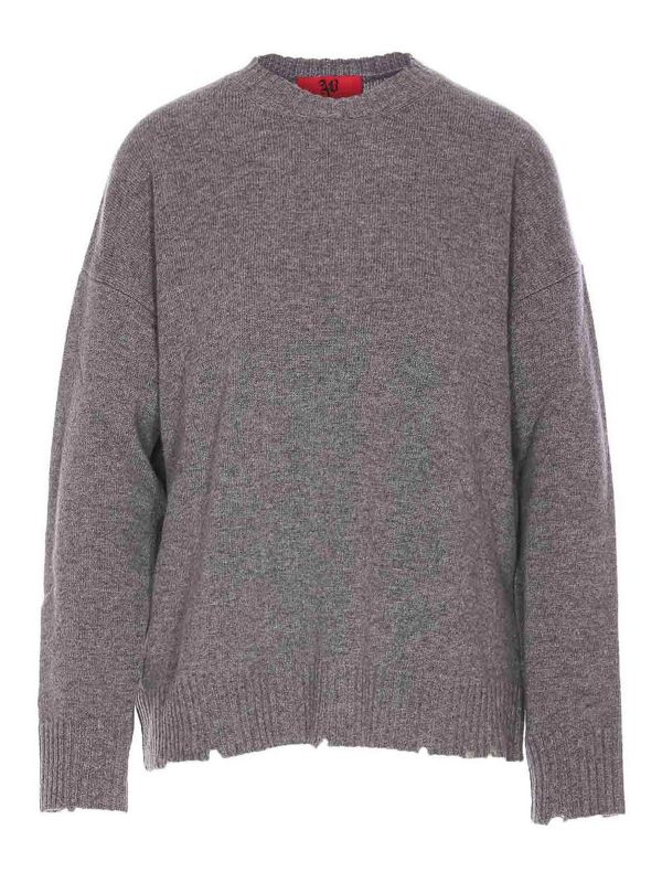 Aniye By Pull Col Rond - Gris