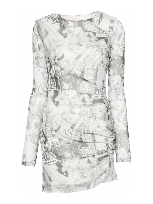 Gcds Robe Courte - Vert