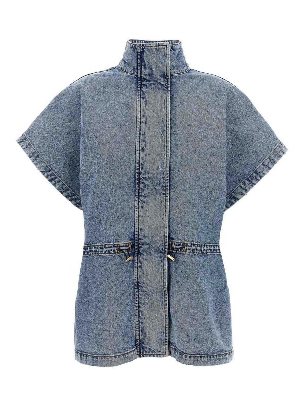 Fabiana Filippi Cape - Bleu Clair