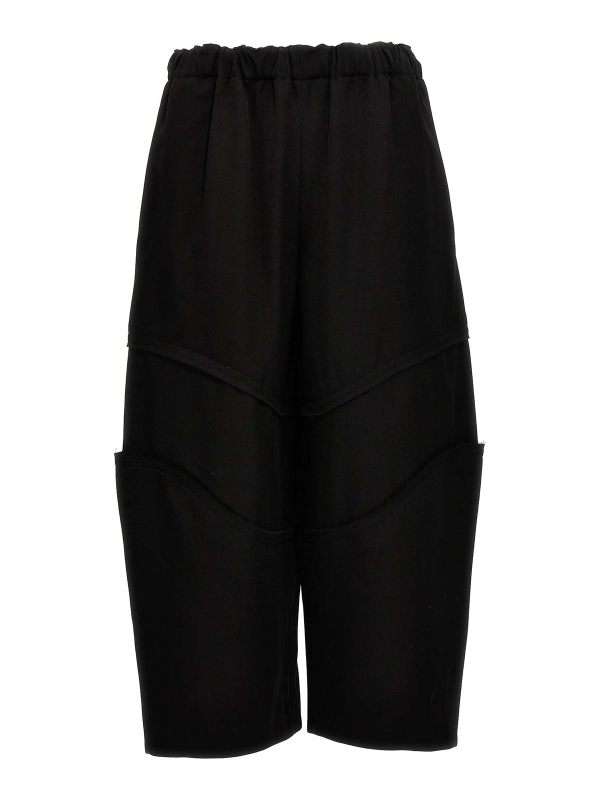 Comme Des Garcons Pantalons Décontractés - Noir