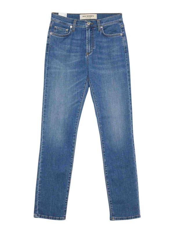 Roy Roger's Pantalons Décontractés - Denim