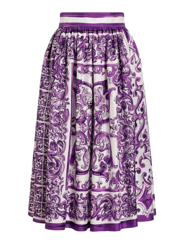 Dolce & Gabbana Jupe Midi - Multicolore