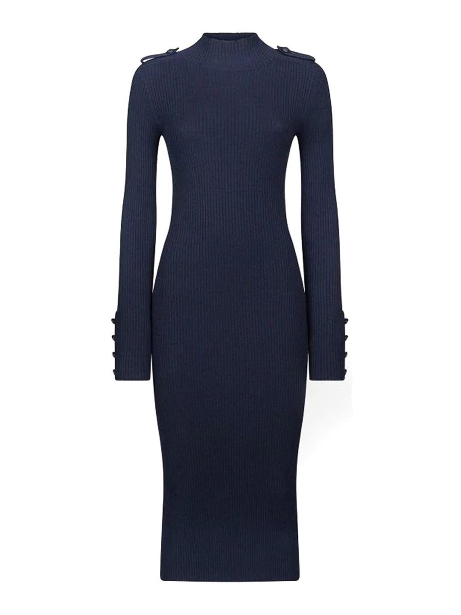 Dondup Maxi Robe - Bleu