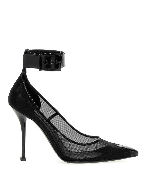 Alexander Mcqueen Chaussures À Talon - Noir
