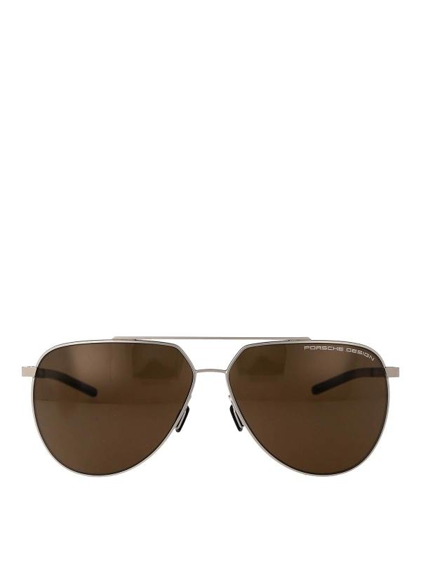 Porsche Design Lunettes De Soleil - Gris