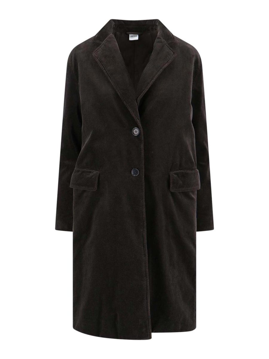 Aspesi Manteau Court - Marron