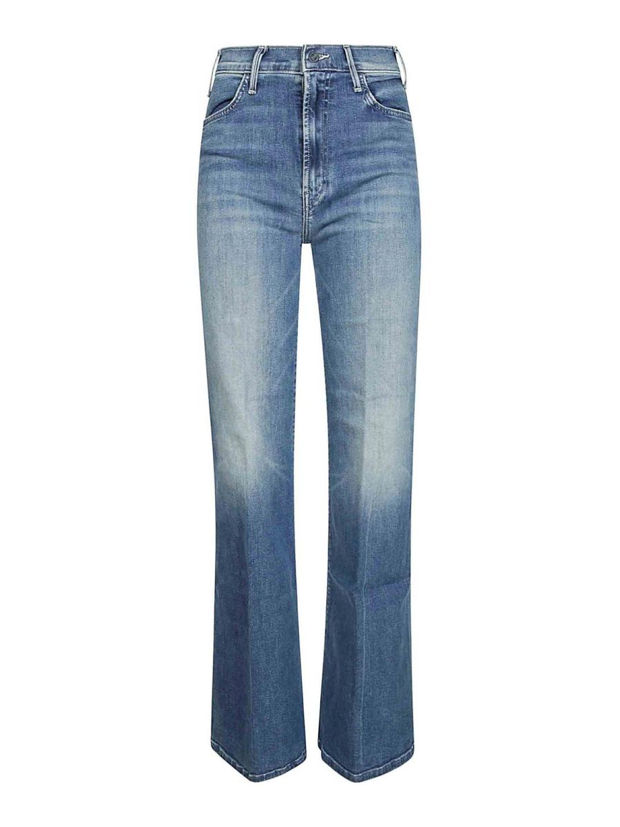Mother Jean Bootcut - Bleu