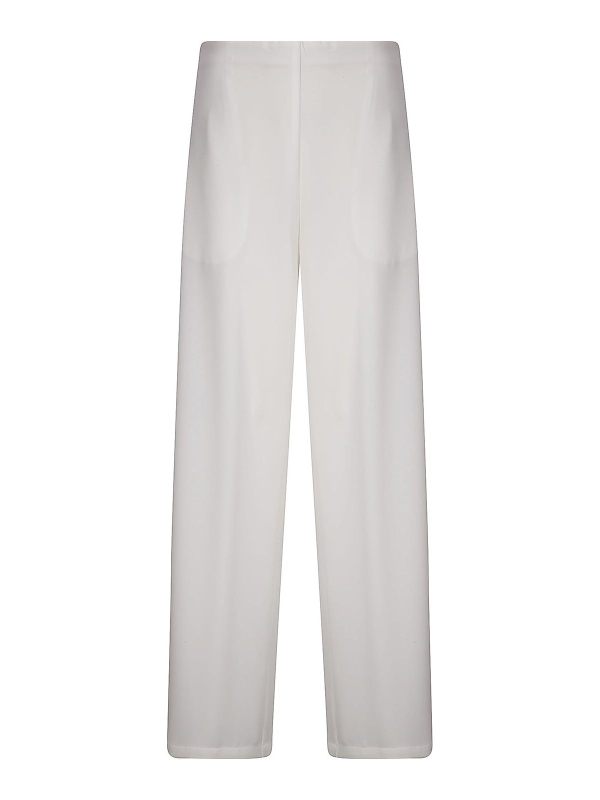 Stefano Mortari Pantalons Décontractés - Blanc