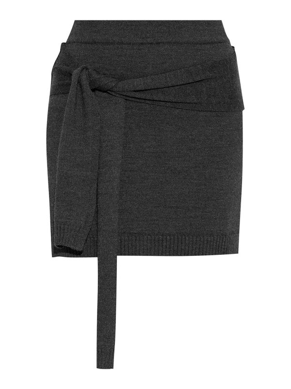 Lemaire Pull Col Bateau - Gris Foncé