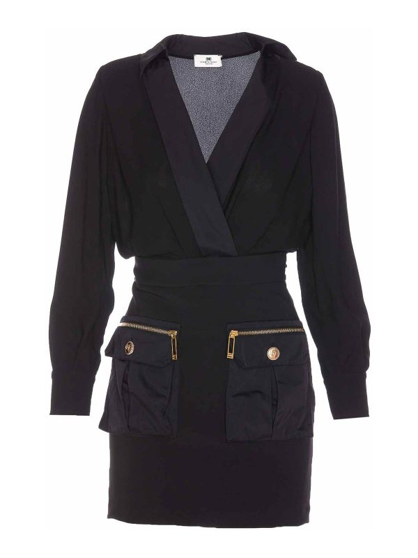 Elisabetta Franchi Jupe Midi - Noir
