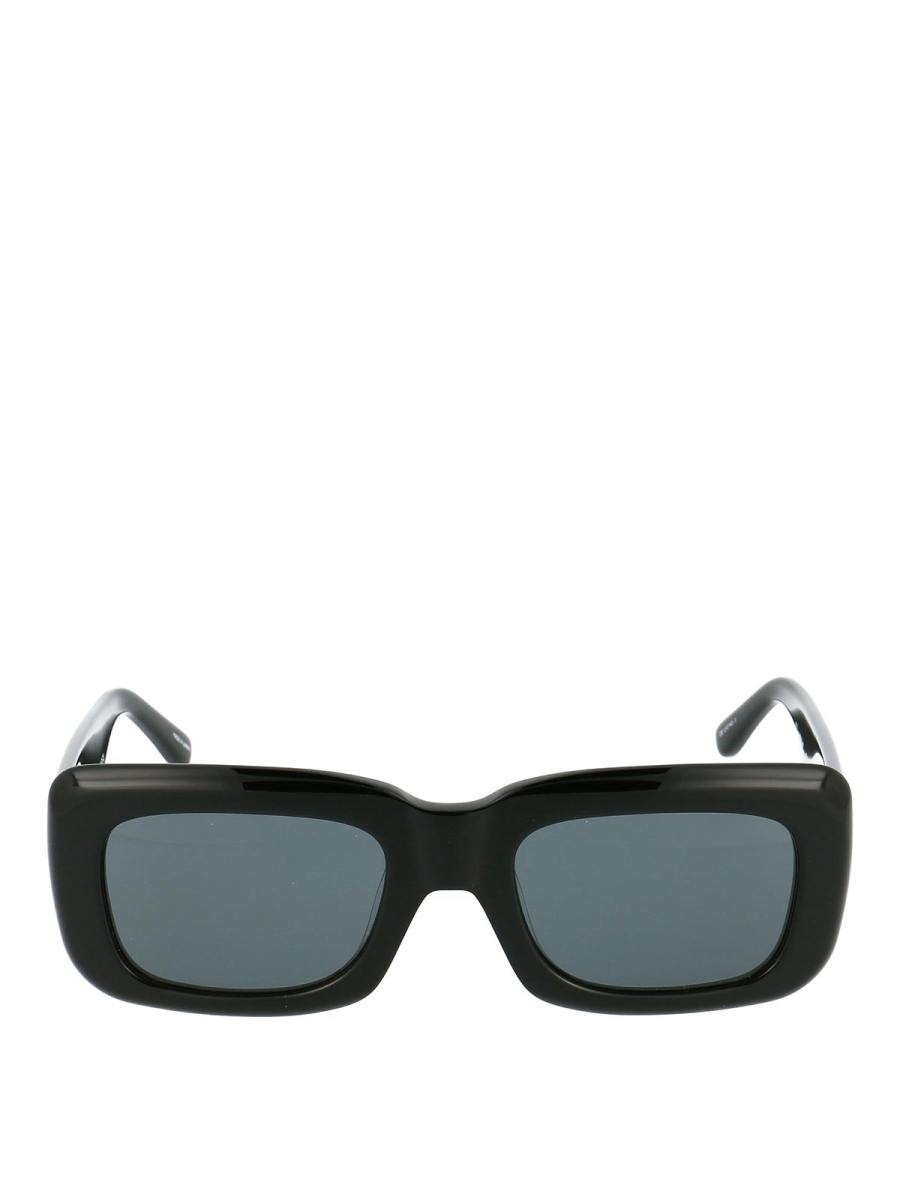 The Attico Lunettes De Soleil - Noir