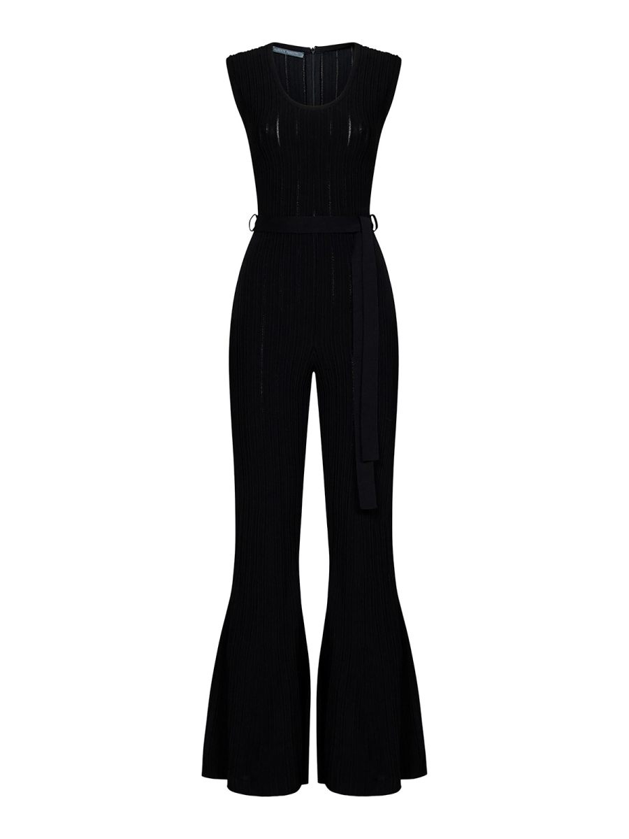 Alberta Ferretti Combinaison - Noir