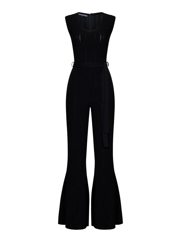 Alberta Ferretti Combinaison - Noir